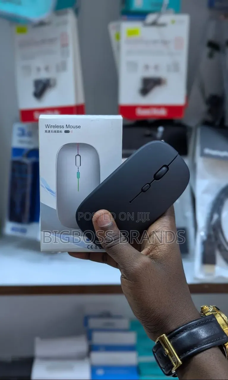 Rechargeable Wireless Mouse [Black]