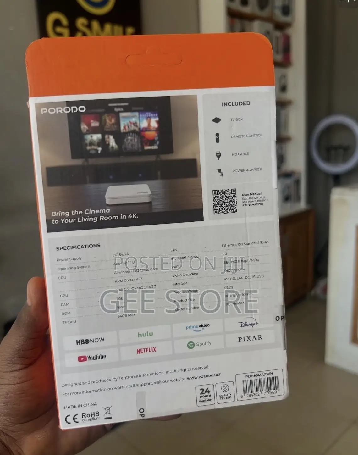 Porod Echobox Android Tv