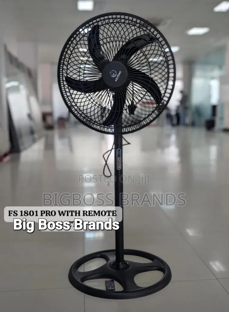 Ailyons Standing Fan Size 18 Ina Remote