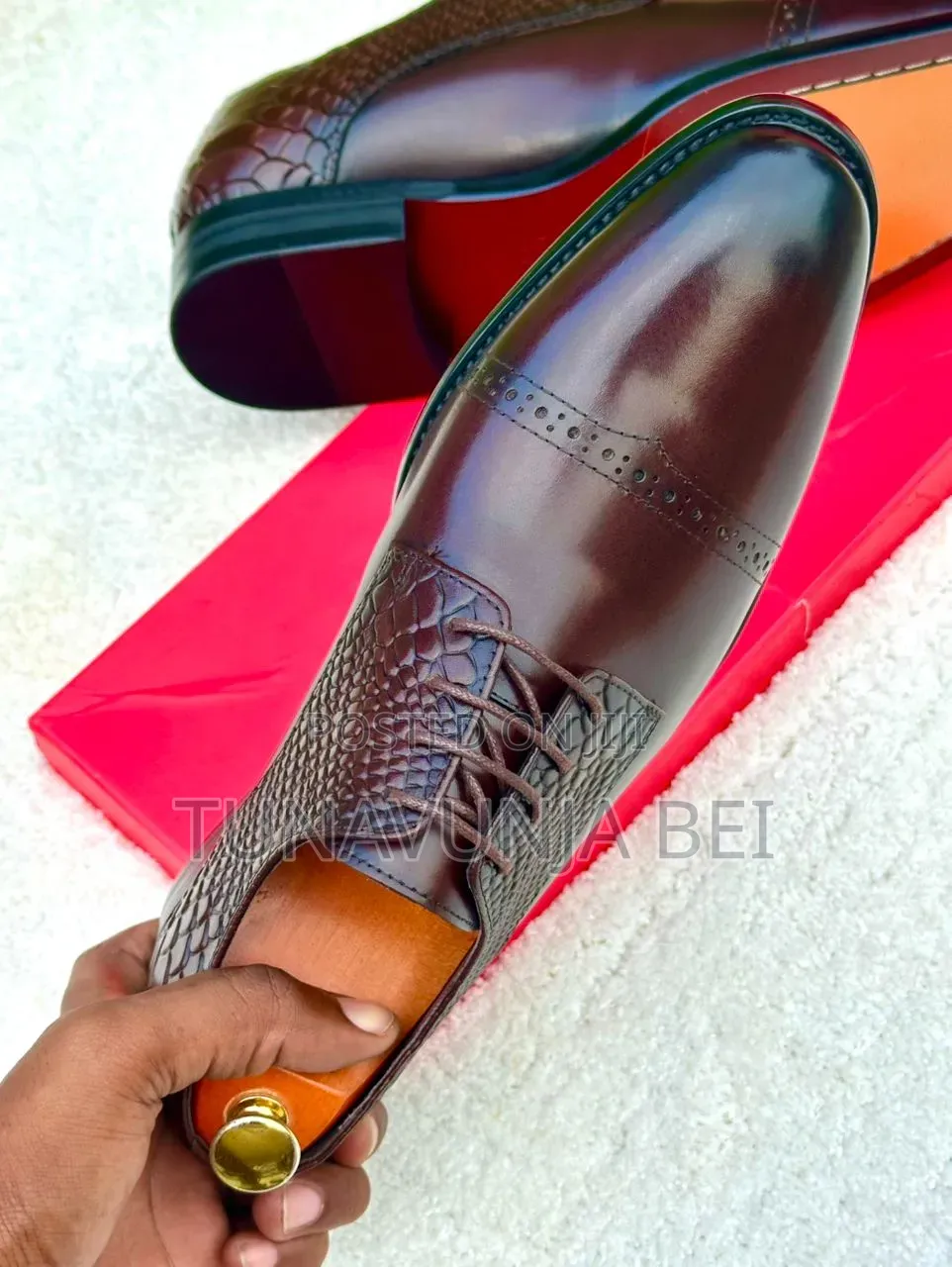 Pure Leather Shoes Moccains Classic Men