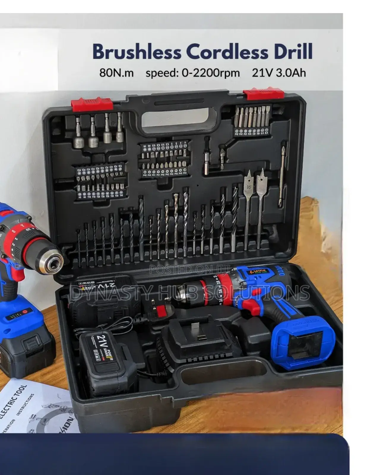 Brushless Coldless Amoeba Drill