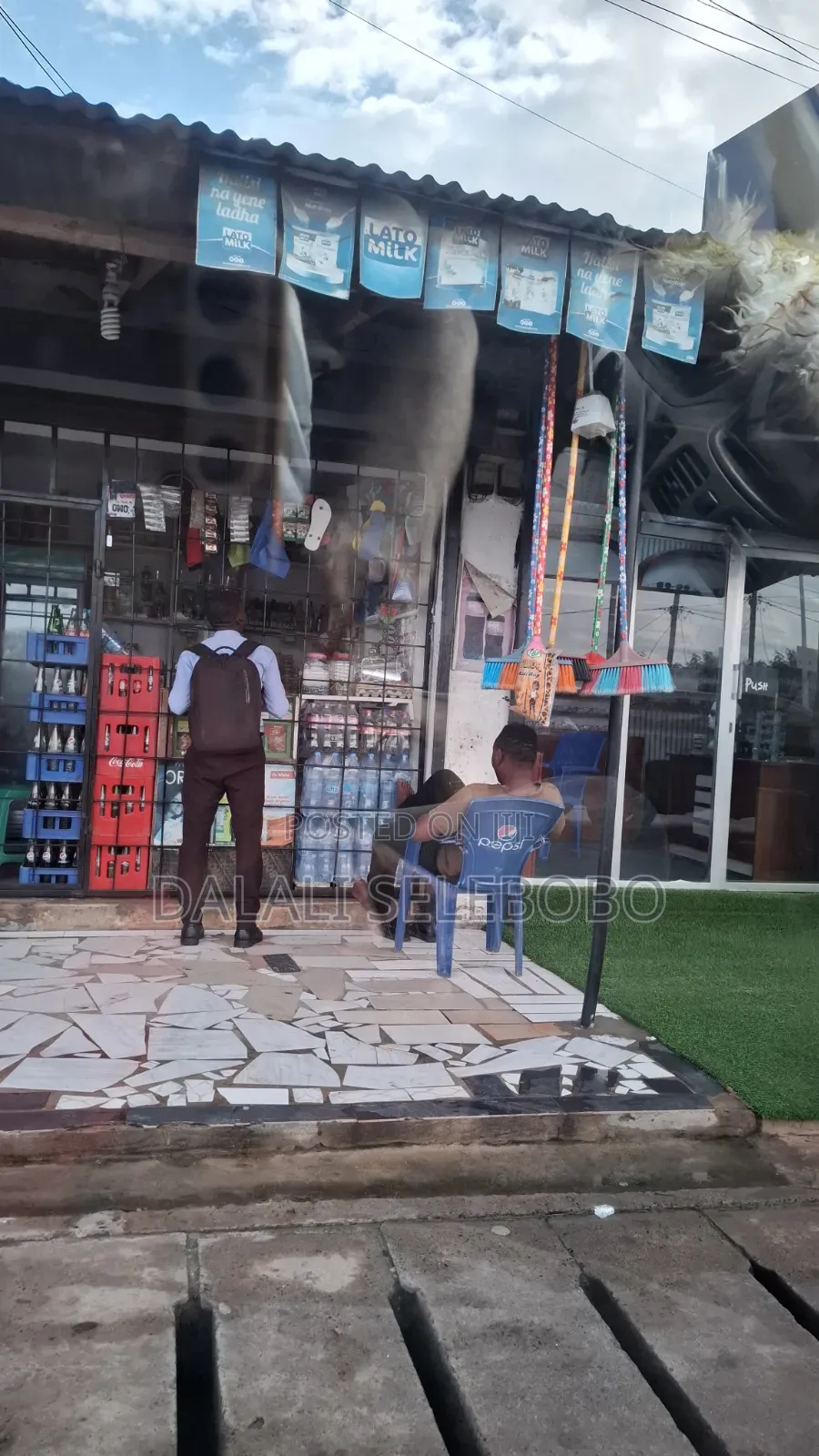 Busness Centre at Mawasiliano Bus Stop
