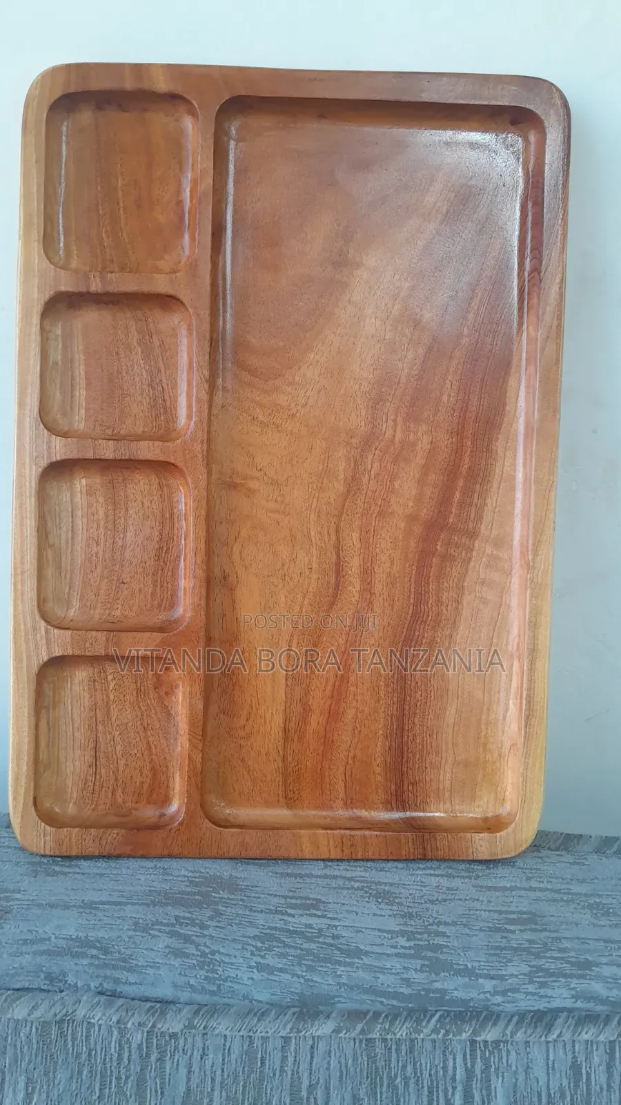 Large Wooden Choma Platter