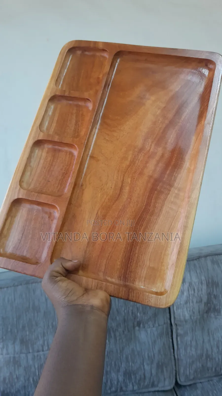 Large Wooden Choma Platter