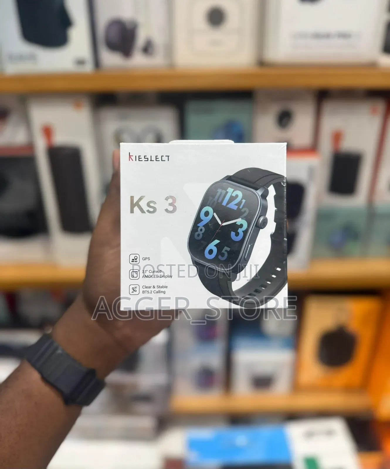 Kieselect Ks 3 Smart Calling Watch Yft2115eu Black