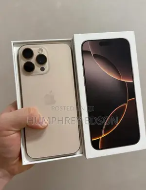New Apple iPhone 16 Pro Max 256 GB Gold