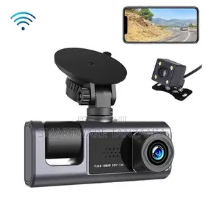 Wifi Dual Dash Cam F2.0 1080p Fov130 With Rear Camera
