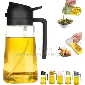 2-in-1 Oil Dispenser Bottle Spray And Pour In 5 Colors