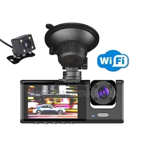 Wifi Dash Cam With Rear Camera Night Vision Lcd Screen