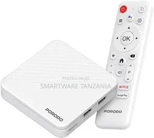 Porodo Echobox Android Tv Box Ultra Hd Streaming Google Assistant