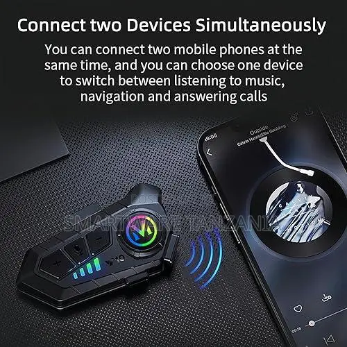 Yesido Helmet Bluetooth Speaker Ipx6 Waterproof Dual Phone Connect