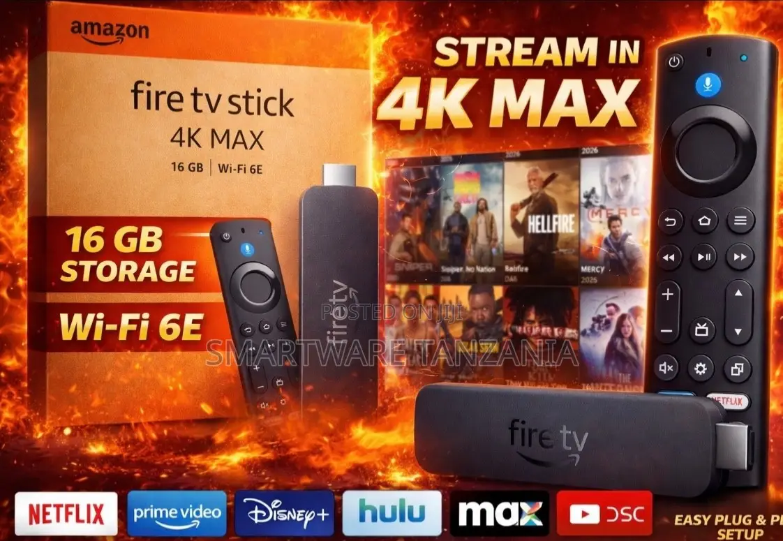 Fire Tv Stick Max Wifi 6e Streaming Device 16gb