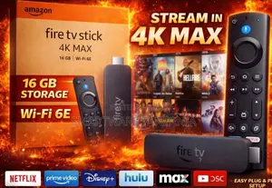 Fire Tv Stick Max Wifi 6e Streaming Device 16gb
