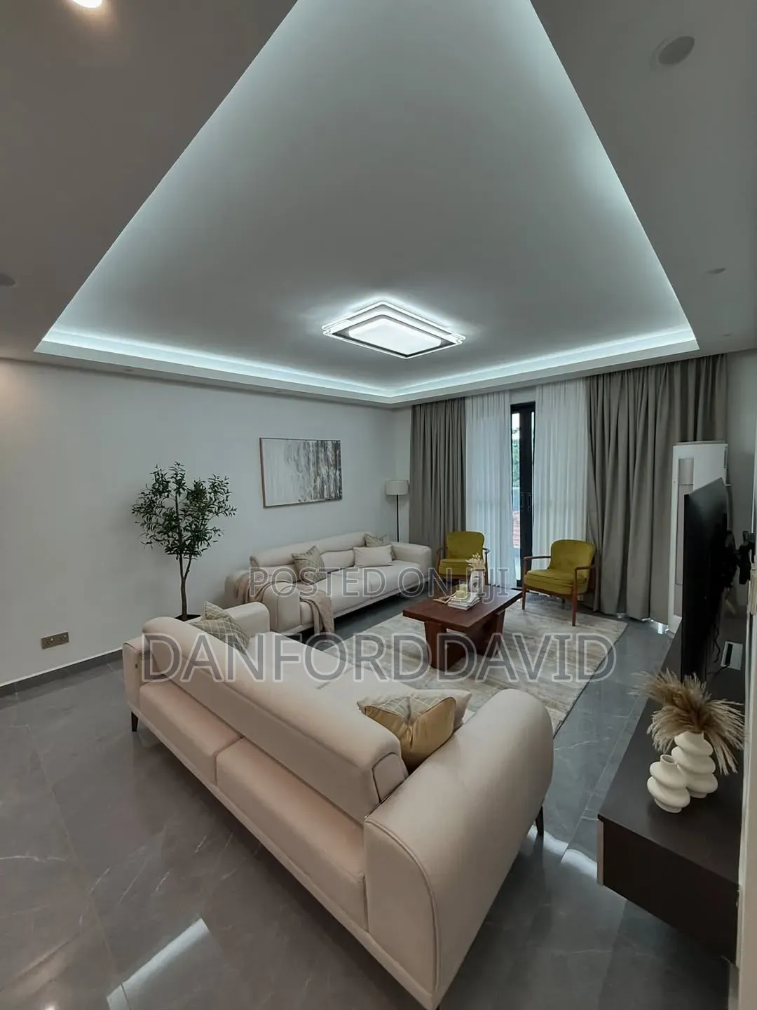 Furnished 3bdrm Apartment in Kahwa Real Estate, Masaki for rent