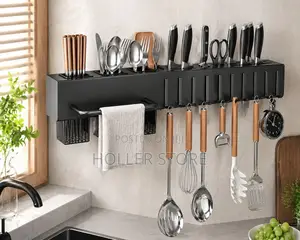 Kitchen Wall Mounted Utensil Rack