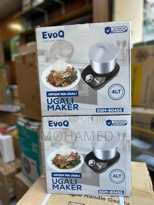  Evoq Ugali Maker Egm-604ss – Mpishi Wa Kisasa Jikoni Kwako