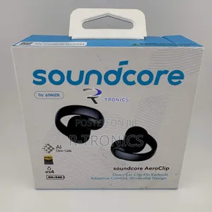 Soundcore Aeroclip by Anker, Open-Ear Earbuds, Clip-on Headphones