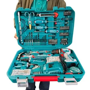 Total 165pc Toolbox With 66nm Impact Drill