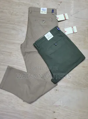 Men's New and Original Materials Dress Pants Smartly Branded