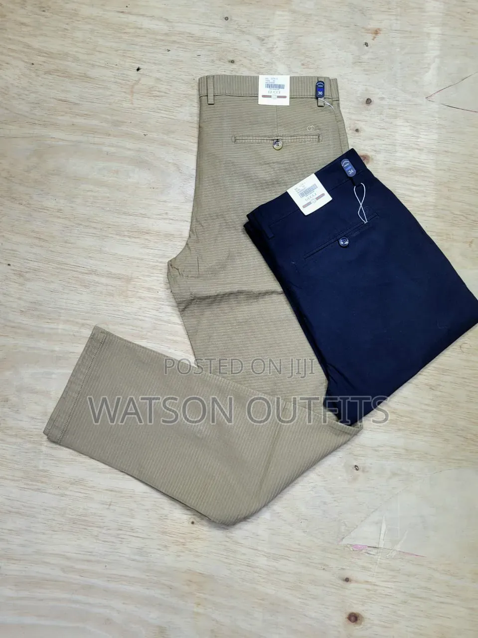 Men's New and Original Materials Dress Pants Smartly Branded