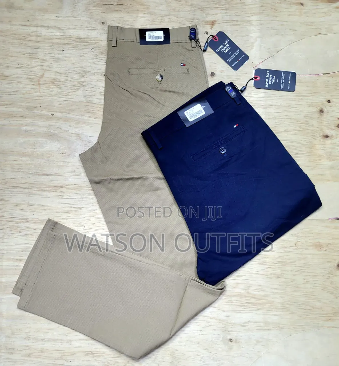 Men's New and Original Materials Dress Pants Smartly Branded