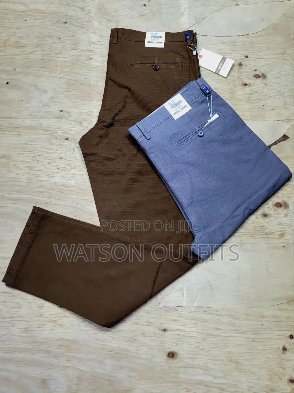 Men's New and Original Materials Dress Pants Smartly Branded