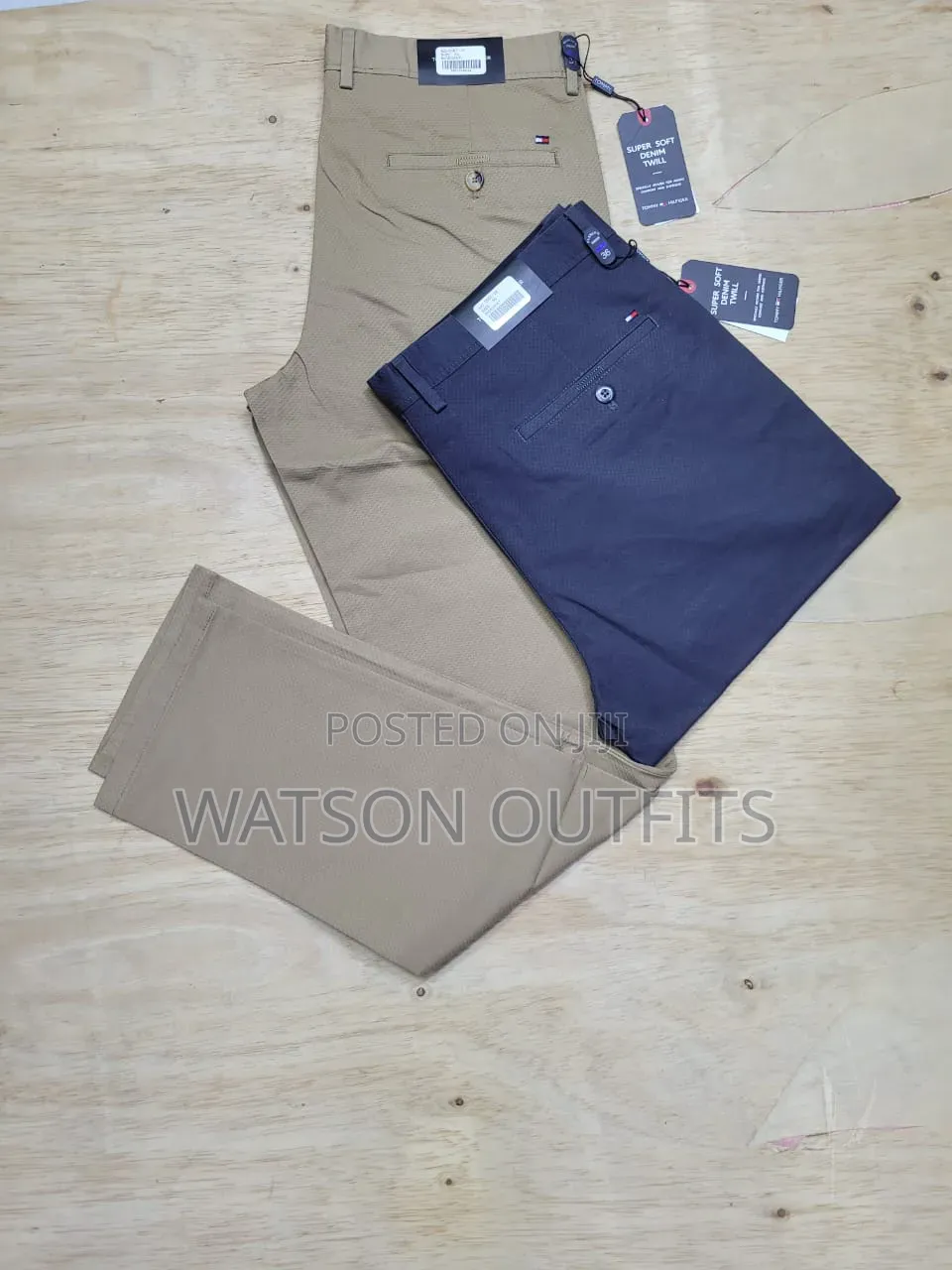 Men's New and Original Materials Dress Pants Smartly Branded