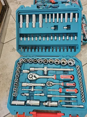 Total Tool Set 94pcs 1⁄4" + 1⁄2" Spanner Set