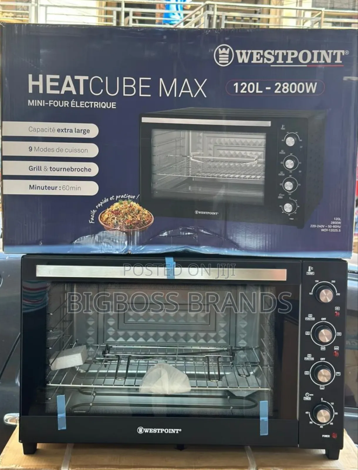 West Point Oven Liters 120 Watts 2800 [Heat Cube Max]