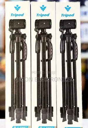 Heavy Tripod Camera And Phones