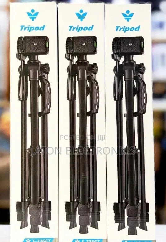 Heavy Tripod Camera And Phones
