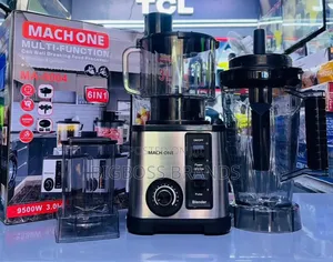 Mach One 3 Liters Food Processor Blender Grinder ⁠6 in 1 9500w