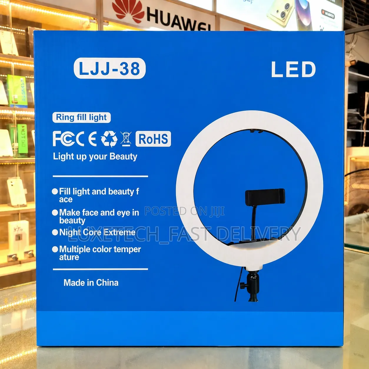 Generic LJJ-38 Led Ring Fill Light 16" With Multiple Color Temperature
