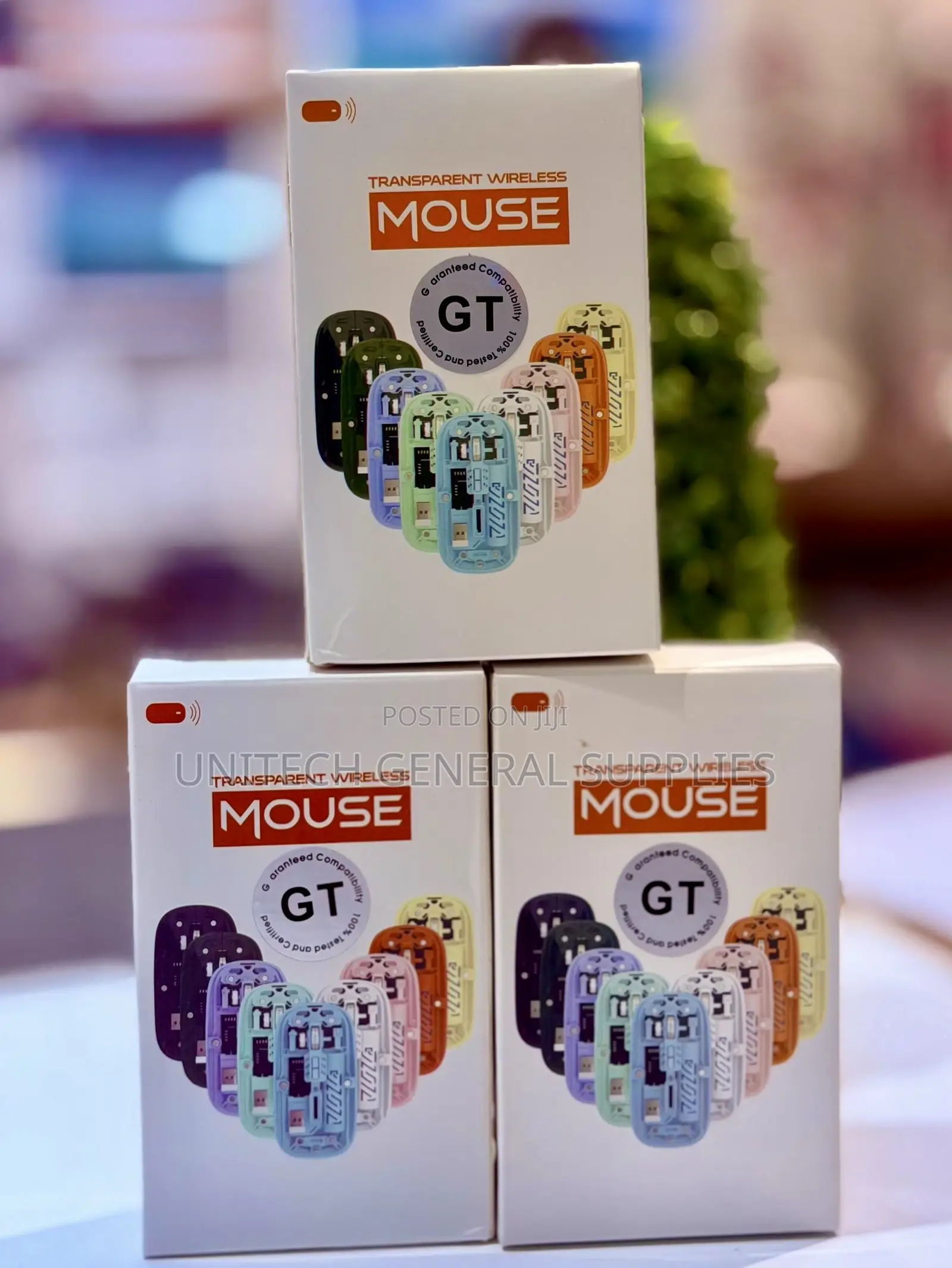 Transparent Rechargeable Mouse