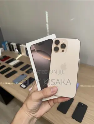 New Apple iPhone 16 Pro Max 256 GB Gold