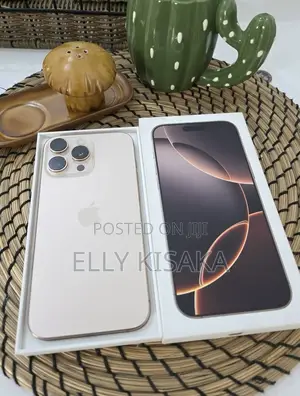 New Apple iPhone 16 Pro Max 256 GB Gold