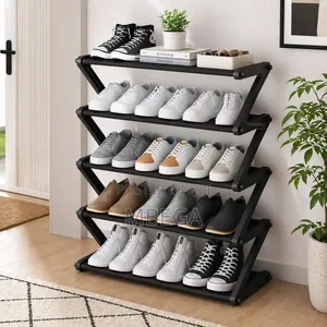 Z- Shapes Shoes Rack 56*19*64cm 5 Layer