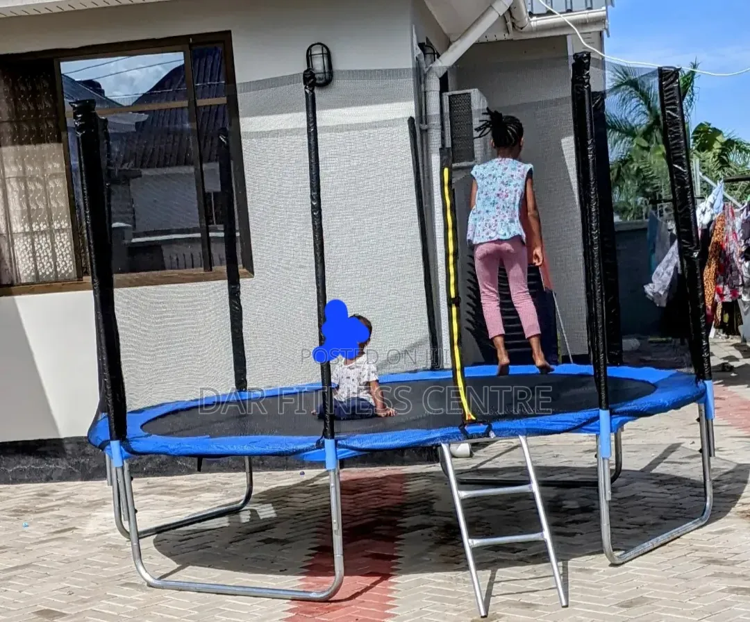 • Trampoline Available Bounce 10ft