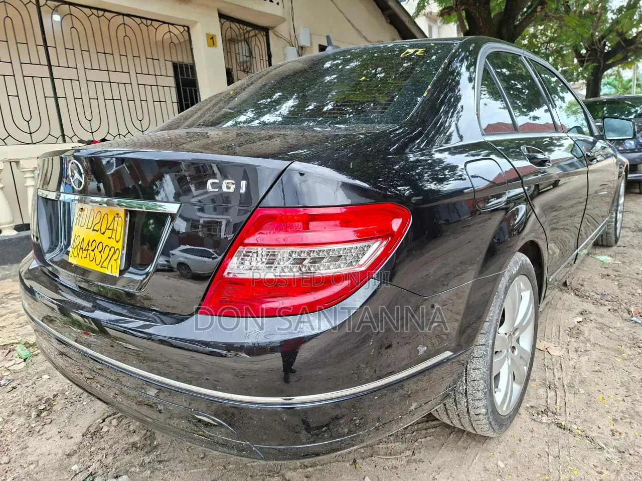 Mercedes-Benz C-Class 2010 Black