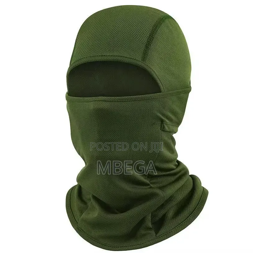 Unisex Mask Black and Green