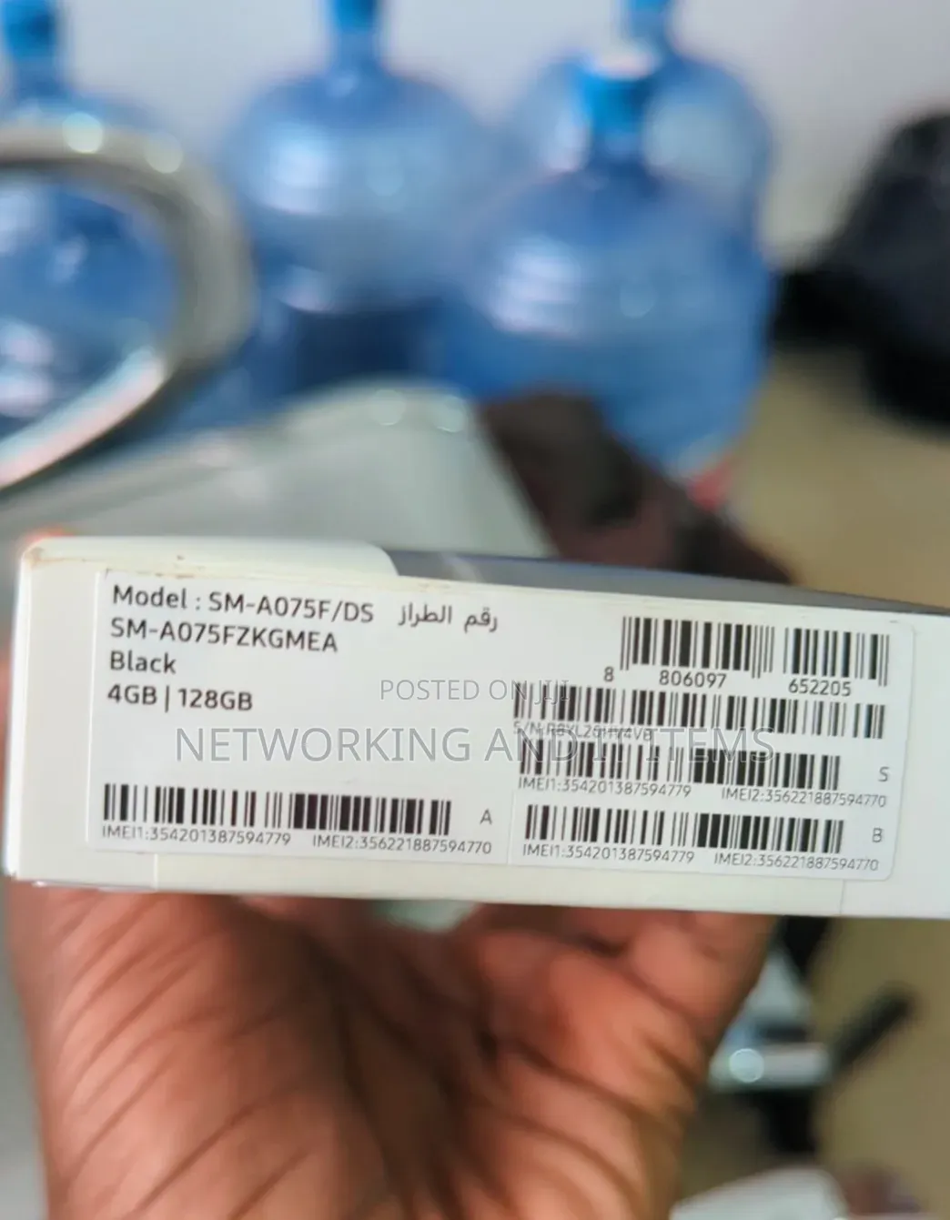 New Samsung Galaxy A07 128 GB Black