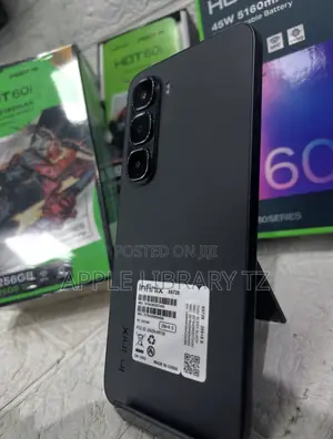 New Infinix Hot 60i 128 GB Black