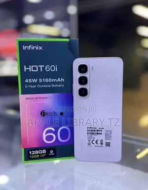 New Infinix Hot 60i 128 GB Black