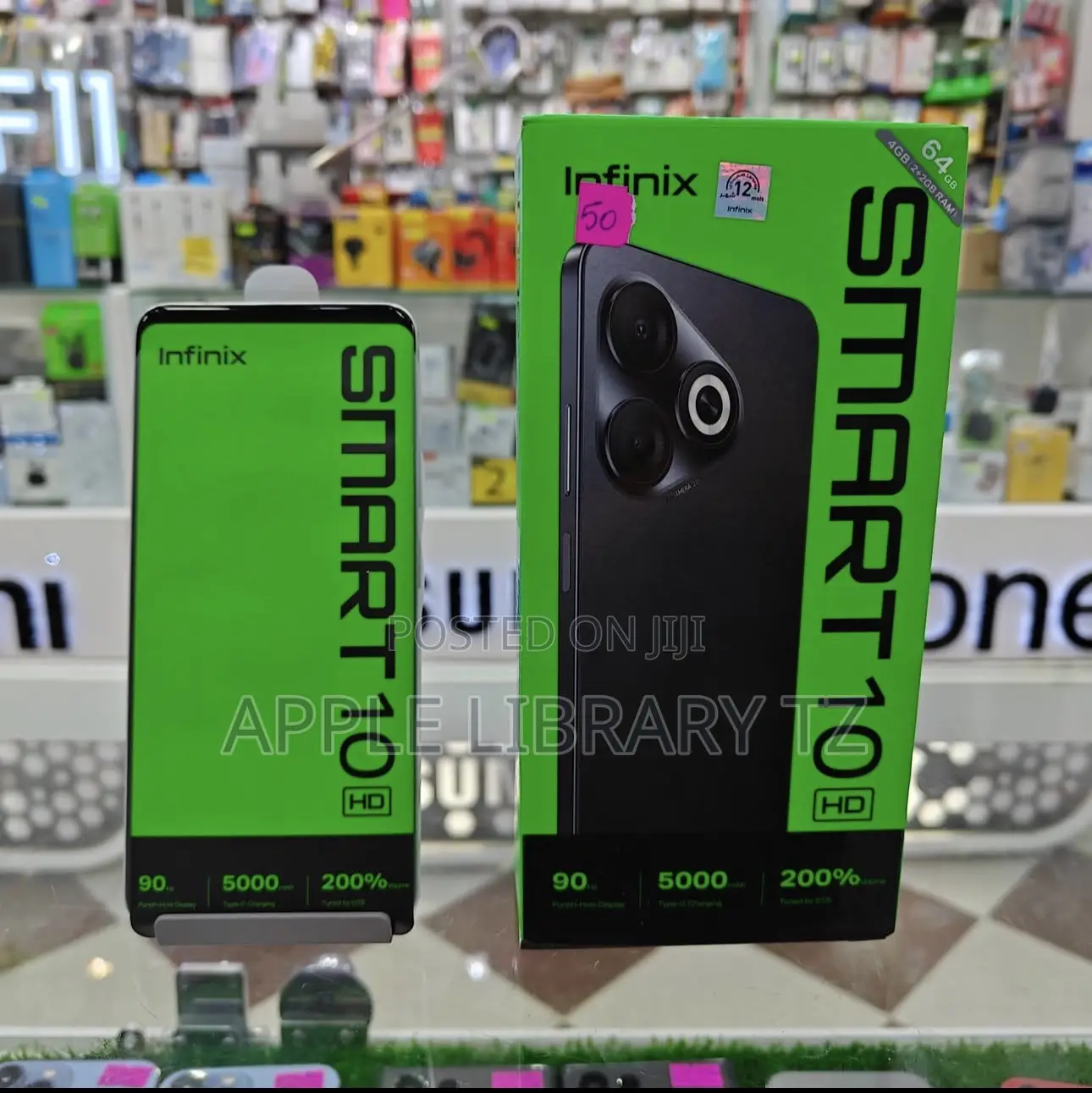 New Infinix Smart 10 HD 64 GB Black