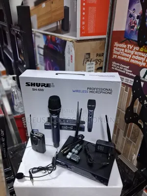 Professional Wireless Microphones 3 in 1 Sh600