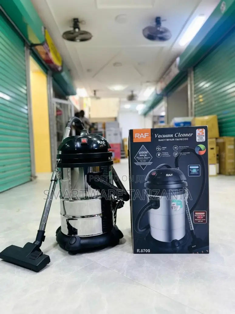 Raf R.8706 Powerful 3000w 30l Home Wet Dry Vacuum Cleaner