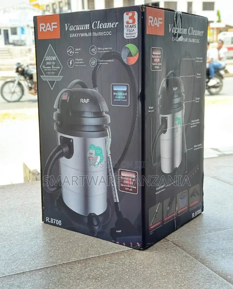 Raf 3000w Vacuum Cleaner Wet Dry Dual Use Strong Suction