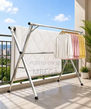 Stainless Steel Clothes Drying Stand*
Dimensions:130*50*160cm