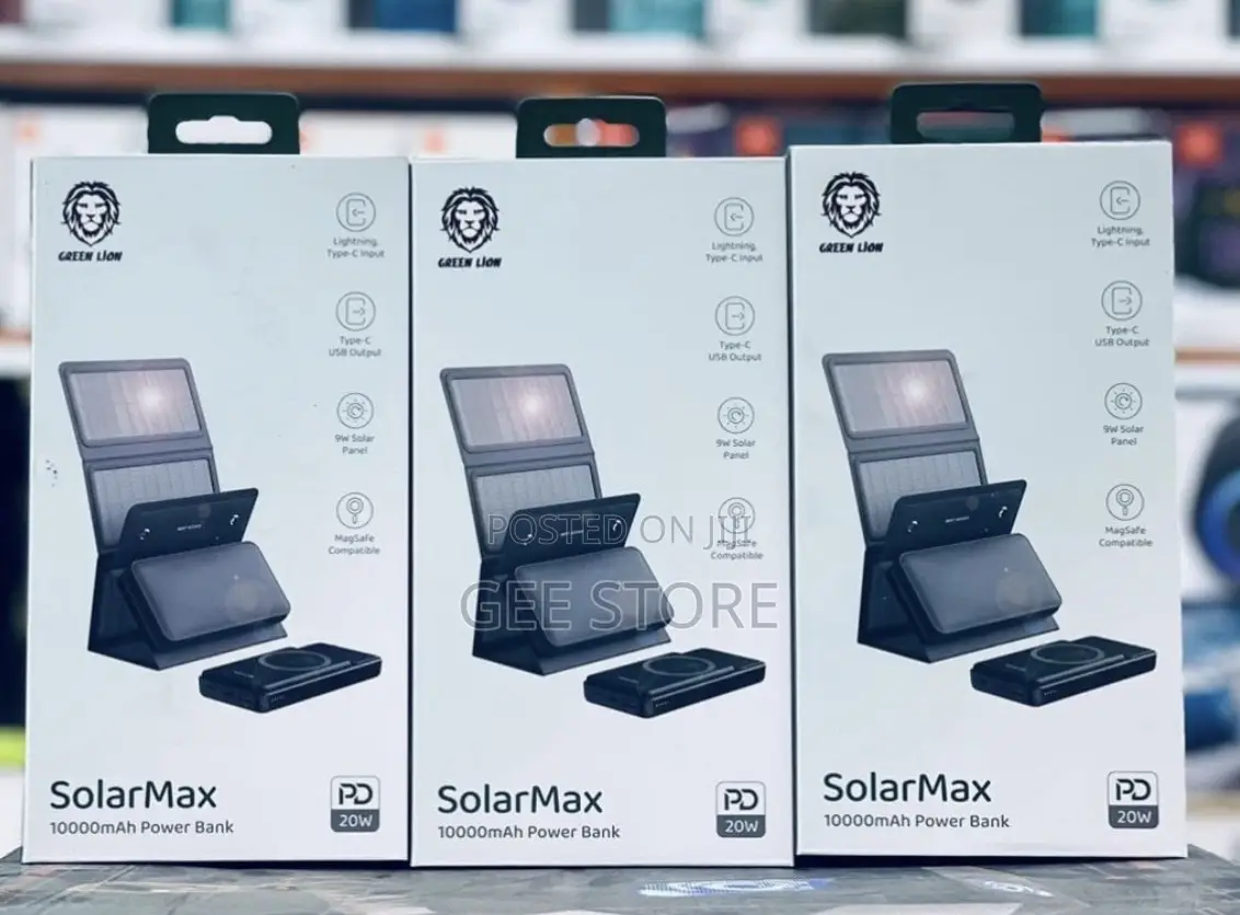 Solarmax Green Lion Powerbank