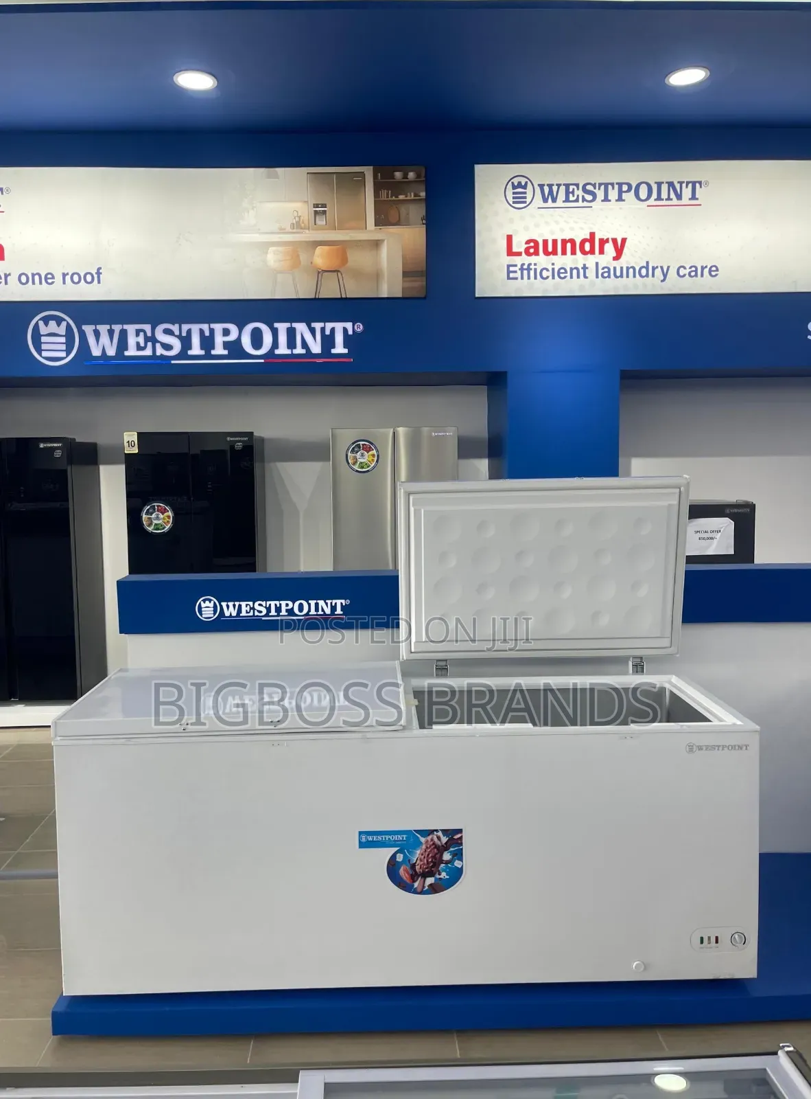 Westpoint Chest Freezer
670 Liters Net [Wbeq 7525.F2]